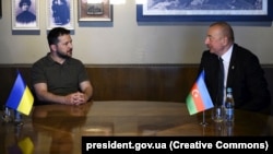 V.Zelenski və İ.Əliyev
