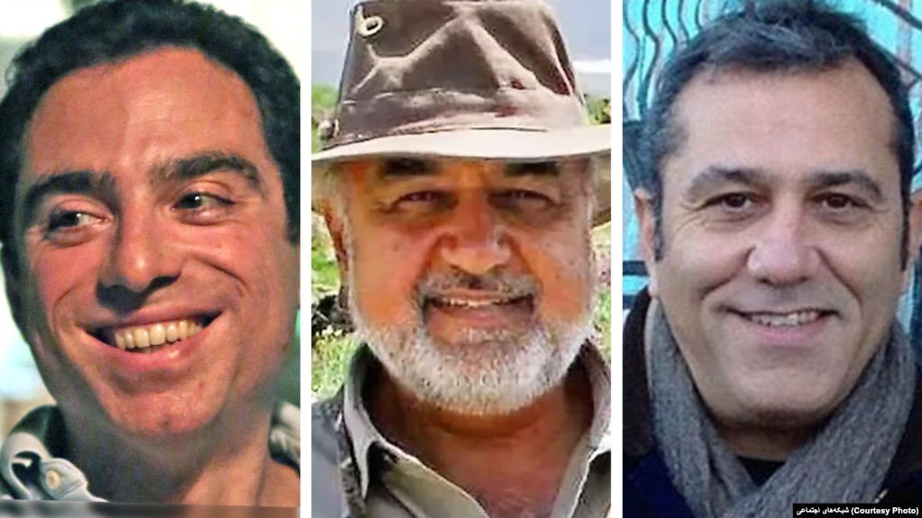 از راست: عماد شرقی، مراد طاهباز، سیامک نمازی