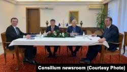 Заедничкиот состанок на кој учествуваат српскиот претседател Александар Вучиќ, косовскиот премиер Албин Курти и претставници на Европската унија (ЕУ) почна во Охрид