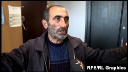 Armenia -- Sedrak Gharibian speaks to RFE/RL, April 19, 2023.