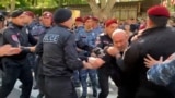 VIDEO GRAB- Hundreds Detained In Yerevan As Protests Continue Over Controversial Border Deal
