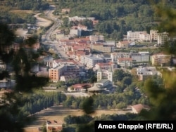 Međugorje, pogled sa brda Križevca