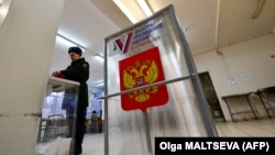 The Central Election Commission urged police to increase security at polling stations, which are open from March 15-17 for Russia's presidential election.