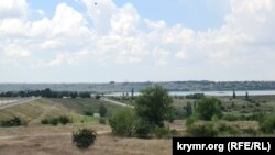 Вид на Тайганське водосховище. Крим, архівне фото