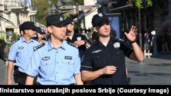 Zajedničke policijske patrole Srbije i Kine, Beograd, 28.9.2023.