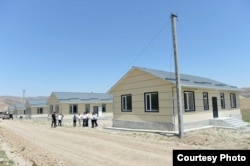 Жаңы курулган үйлөр, Баткен облусу. Июнь, 2023-жыл.
