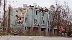 Зруйнований російськими ударами у березні 2022 року будинок у Чернігові. 
