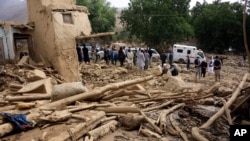 برخی از تخریبات ناشی از سیلاب های اخیر در افغانستان 
