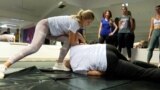 Self-defense club for women in Podgorica, Montenegro