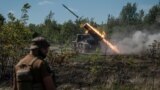 Работа РСЗО украинской армии, сентябрь 2023 года