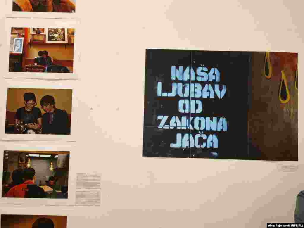 &quot;Anonymus&quot; je izložba radova studenata Akademije likovnih umjetnosti Sarajevo u suradnji sa Bh. povorkom ponosa gdje su autori kroz medij fotografije pričali priče o ljubavi, savezništvu i zajedništvu u borbi za jednakost i borbi za slobodu identiteta i emocija.