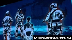 Сергій Лінь у заручниках, кадр з фільму "Невидимі"