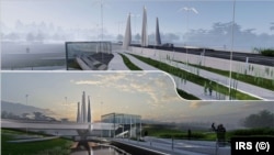 Візуалізація концепції відбудови Романівського мосту