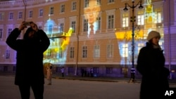 Дворцовая площадь в Санкт-Петербурге, 31 января 2023 года