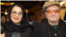 Iranian director Dariush Mehrjui (right) and his wife, Vahideh Mohammadifar (file photo)