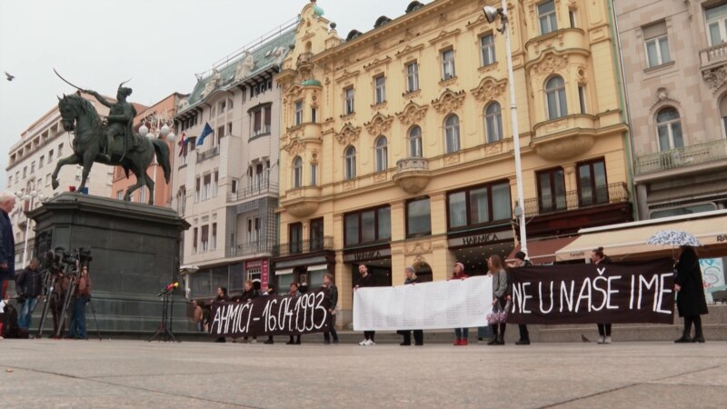 U Zagrebu skup 'Ne u naše ime' povodom godišnjice zločina u Ahmićima