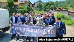 Obilježavanje Međunarodnog dana borbe protiv seksualnog nasilja u sukobima u Foči, 18. juni 2023.