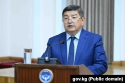 Kyrgyz Prime Minister Akylbek Japarov (file photo)