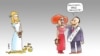 Caricatură care ilustrează numărul mare de dosare finalizate de Justiție prin prescrierea faptelor. Ilustrație: Jup.