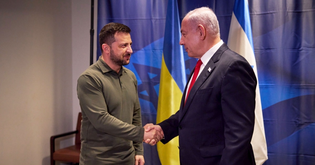 Зеленський готовий до діалогу з Нетаньягу щодо іранських дронів