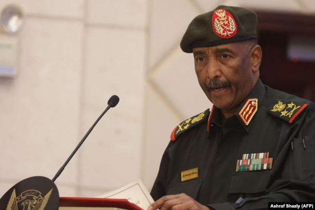 Komandant Armije Sudana Abdel Fattah al-Burhan