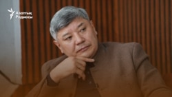 Kazakhstan – A member of Parliament Zhanarbek Ashimzhan talks to Azattyq. Astana, 3 May 2024