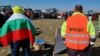 Bulgaria Farmers Protest Trud Village