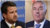 Kandidatët për president të Maalit të Zi, Jakov Millatoviq dhe Millo Gjukanoviq.