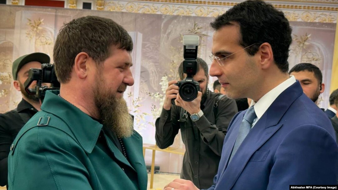 Рамзан Кадыров и Инал Ардзинба