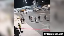 A mob stormed and shut down the airport in Makhachkala after a flight arrived from Israel on October 29.