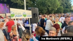 Protest u Loznici protiv projekta Jadar i iskopavanja litijuma, Srbija, 28. juna 2024.