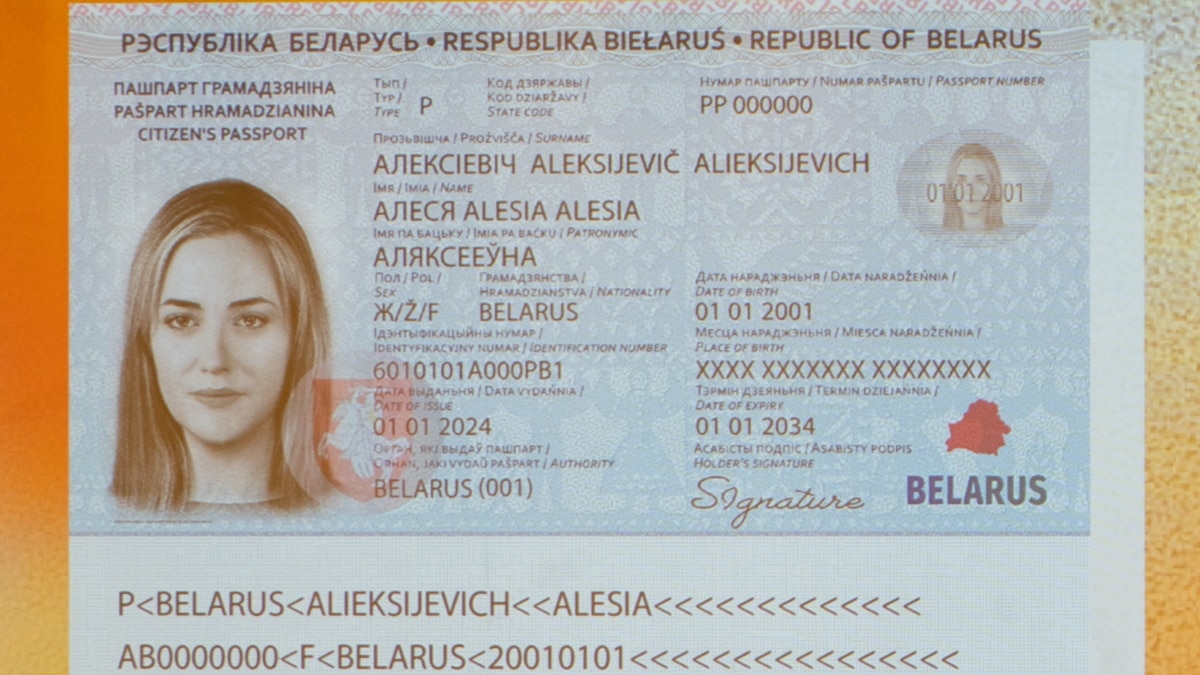 Belarusian opposition presented “New Belarus” passport in Warsaw