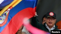Президент Колумбии Густаво Петро, Богота, 1 мая 2024 года