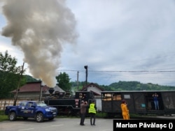 Mocănița este un tren forestier tras de o locomotivă care funcționează cu abur.