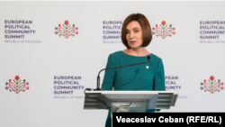 Președinta R. Moldova, Maia Sandu la summit-ul Comunității Politice Europene, 1 iunie 2023