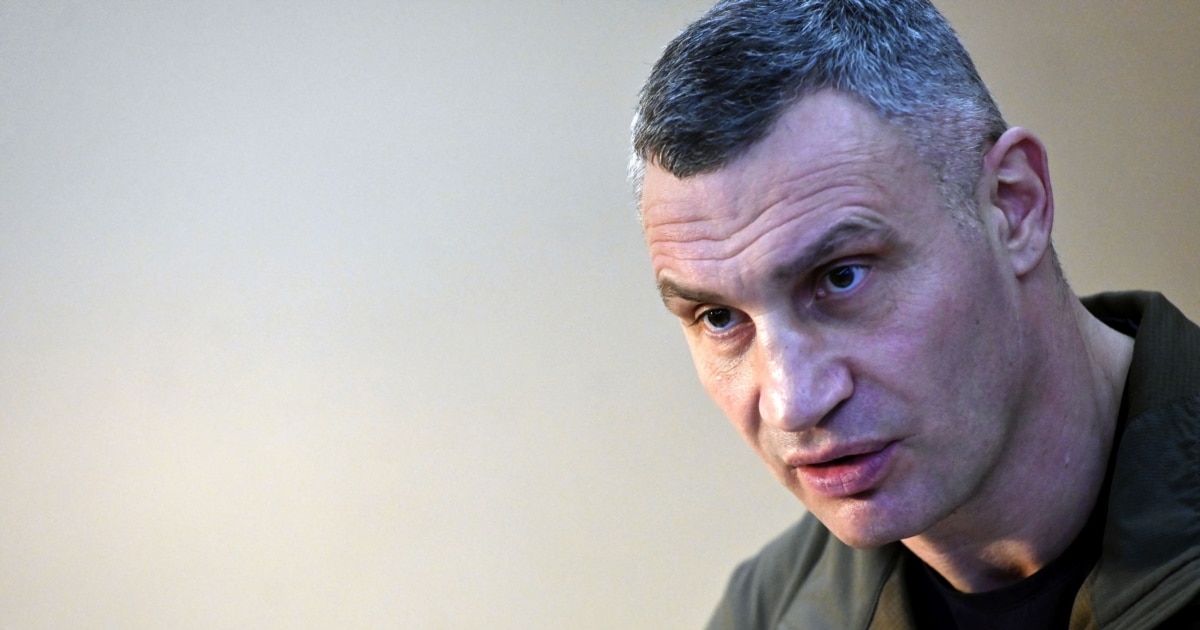 კიევის მერის თქმით, უკრაინას შესაძლოა მშვიდობის სანაცვლოდ დროებით მიწის დათმობა მოუწიოს