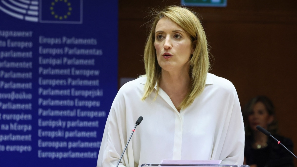Роберта Мецола знову очолила Європарламент Роберта Мецола знову очолила Європарламент