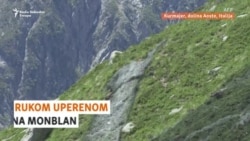 Džinovska slika u podnožju Monblana