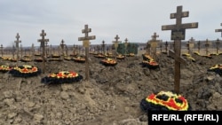 Кладбище наемников «ЧВК Вагнер» в Краснодарском крае
