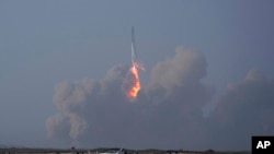 SpaceX's Starship lansiranje, 20. april 2023.. 