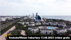 Awaza dync alyş zolagy