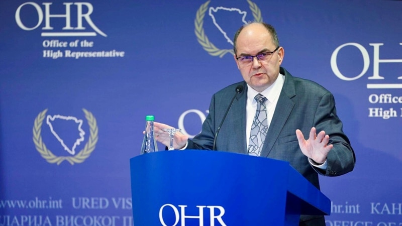 Schmidt poručio bh. vlastima da se o standardima OSCE-a neće raspravljati  