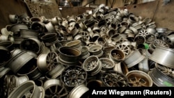 Alufelnik egy regensdorfi hulladékkezelő telepen (képünk illusztráció)