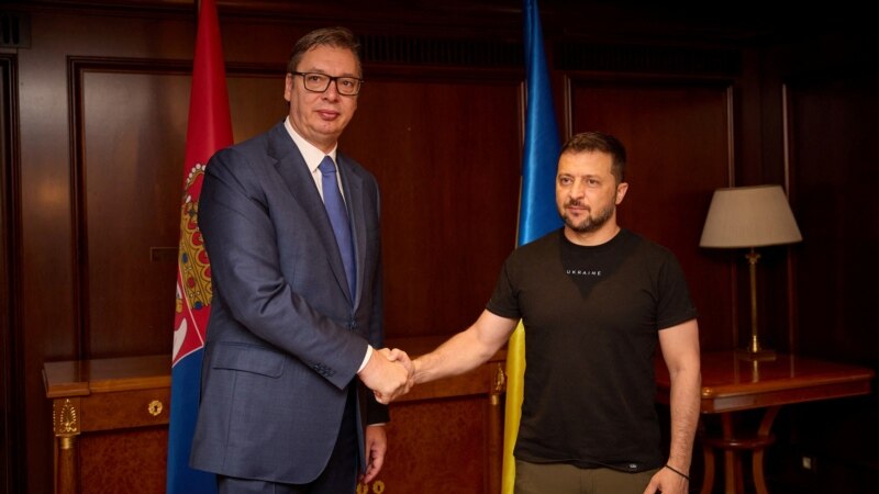 Vučić i Zelenski imali 'dobar i otvoren' razgovor u Atini 