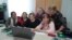 Moldova, Digitization lessons for elderly people in Izvoare village, Falesti district