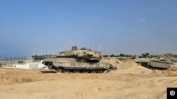 تانک اسرائیلی در غزه