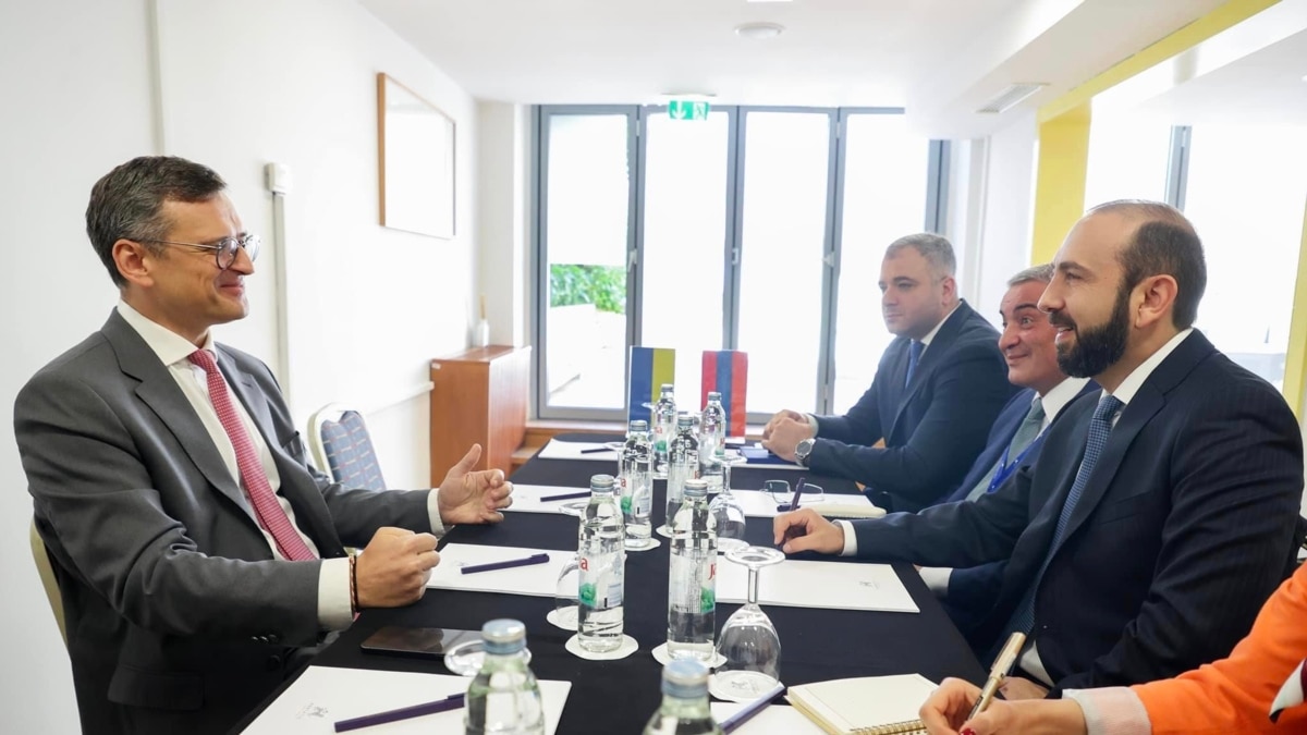 The Foreign Ministers of Armenia and Ukraine met in Croatia