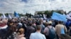 Protest organizat de Blocul Național Sindical în Piața Victoriei. 13 mai 2024. 