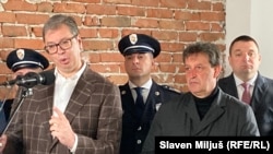 Fotoarhiv: Predsednik Srbije Aleksandar Vučić i ministar policije Bratislav Gašić, maj 2023. 