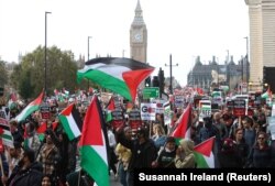 Protest u Londonu, 28. oktobar 2023.